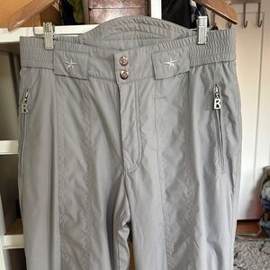 Bogner Gray Ski Snowboarding Insulated Pants Sz 4